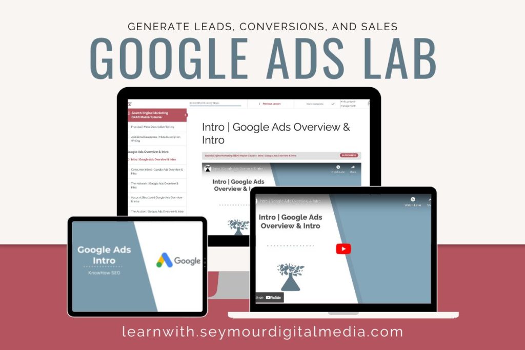 Google Ads Lab
